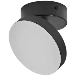Ledvance LED Decor Spot Moon Stål Svart 5W 280lm - 830 Varm Vit