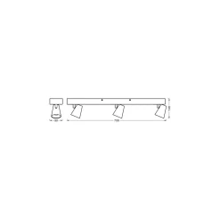 Ledvance LED Decor Spot Neptune Vit 26W 1180lm - 830 Varm Vit