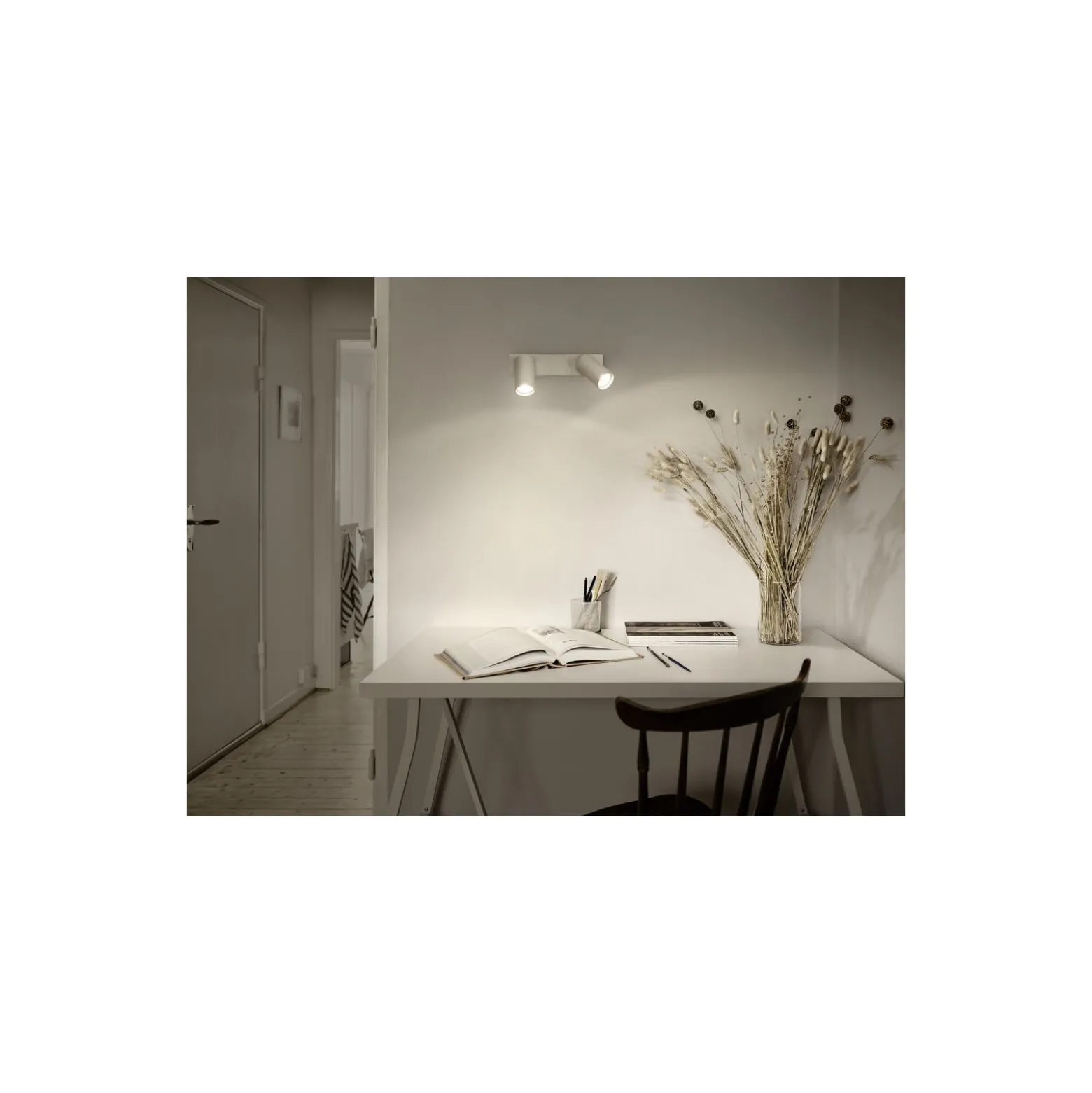 Ledvance LED Decor Spot Octagon Stål Vit 6W 460lm - 827 Extra Varm Vit | Dimbar