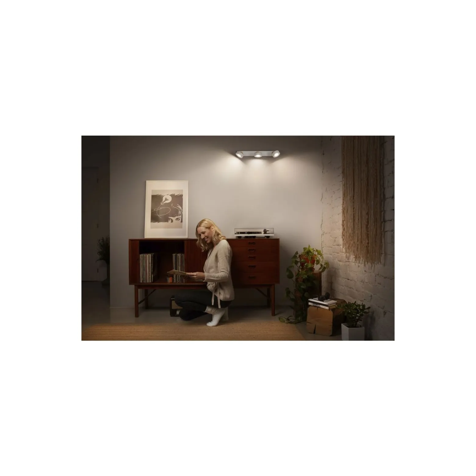 Ledvance LED Decor Spot Pluto Stål Vit 14.4W 960lm - 830 Varm Vit