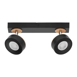 Ledvance LED Decor Spot Pluto Stål Svart 9.6W 615lm - 830 Varm Vit