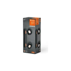 Ledvance LED Decor Spot Pluto Stål Svart 9.6W 615lm - 830 Varm Vit