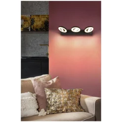 Ledvance LED Decor Spot Saturn Plast Svart 29W 690lm - 830-842-865 CCT