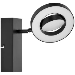 Ledvance LED Decor Spot Saturn Plast Svart 11W 215lm - 830-842-865 CCT