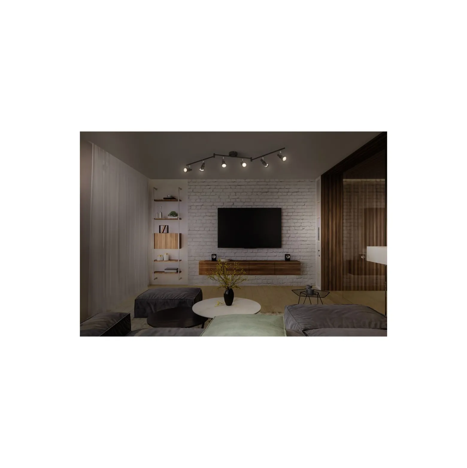 Ledvance LED Decor Spot Stål Svart 20W 1380lm - 827 Extra Varm Vit | Dimbar