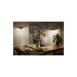 Ledvance LED Decor Spot Stål Vit 3W 230lm - 827 Extra Varm Vit | Dimbar