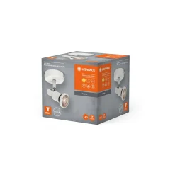 Ledvance LED Decor Spot Stål Vit 3W 230lm - 827 Extra Varm Vit | Dimbar