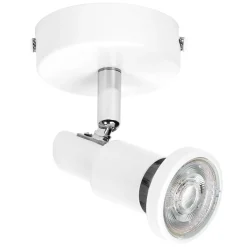 Ledvance LED Decor Spot Stål Vit 3W 230lm - 827 Extra Varm Vit | Dimbar