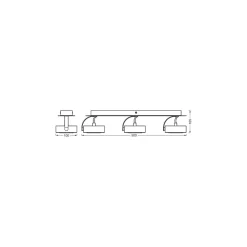 Ledvance LED Decor Spot Venus Svart 16W 650lm - 830 Varm Vit
