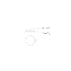 Ledvance LED Downlight Comfort Opal Vit 42W/36W/30W 5000lm/4200lm/3600lm 100D - 930-940 CCT | Utskärning 200mm - IP44 - Bästa Färgåtergivning - Dali Dimbar