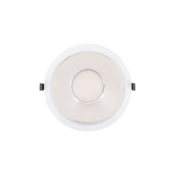 Ledvance LED Downlight Comfort High Efficiency D Aluminium Vit 25W 3625lm 55D - 840 Kallvit | 215mm - Utskärning 200mm - Dali Dimbar