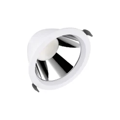 Ledvance LED Downlight Comfort High Efficiency D Aluminium Vit 15W 2100lm 55D - 840 Kallvit | 160mm - Utskärning 150mm - Dali Dimbar