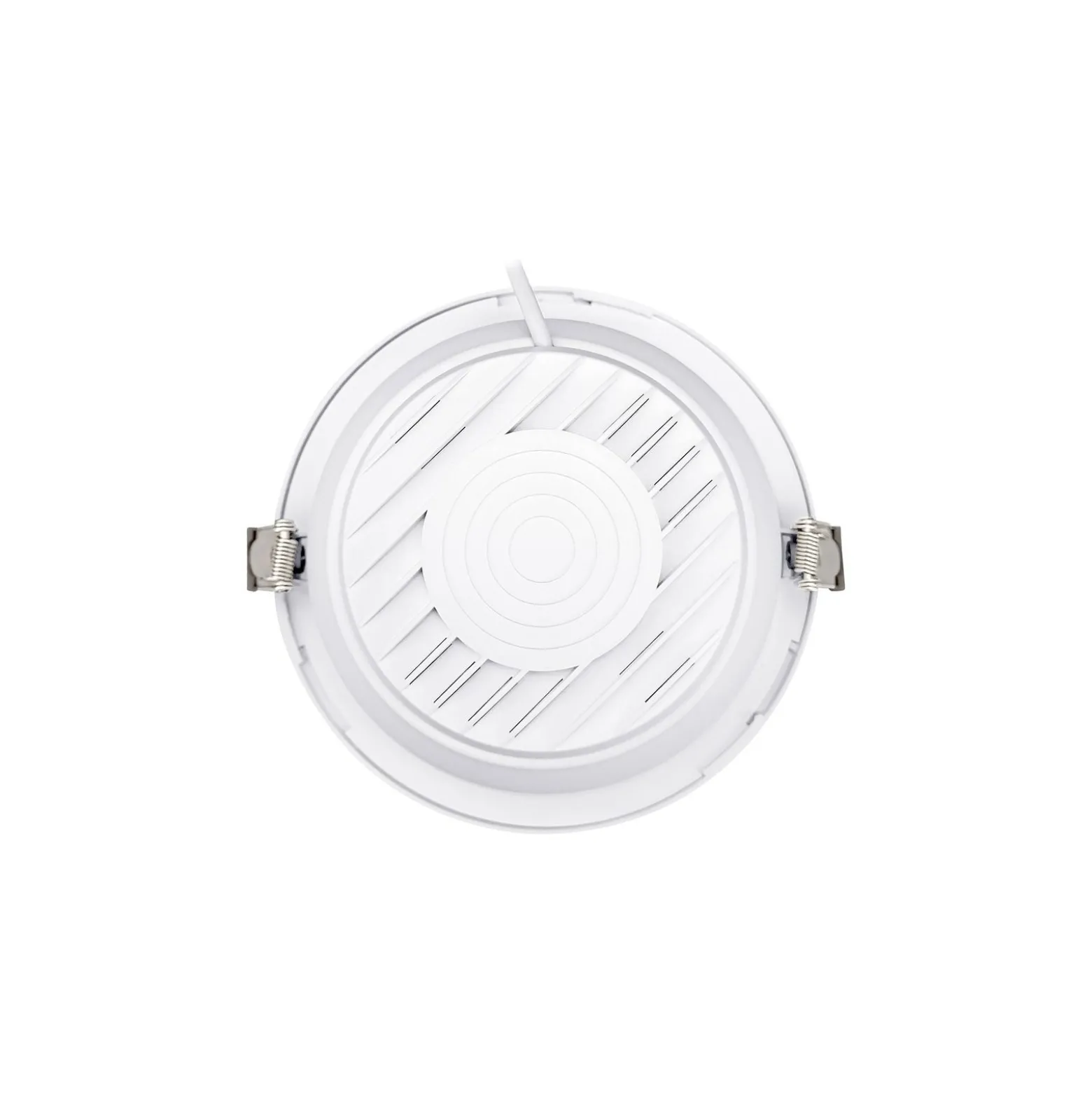 Ledvance LED Downlight Comfort Opal Aluminium Vit 18W 2160lm 180D - 930-940 CCT | 160mm - Utskärning 150mm - IP44 - Bästa Färgåtergivning - Zigbee Dimbar