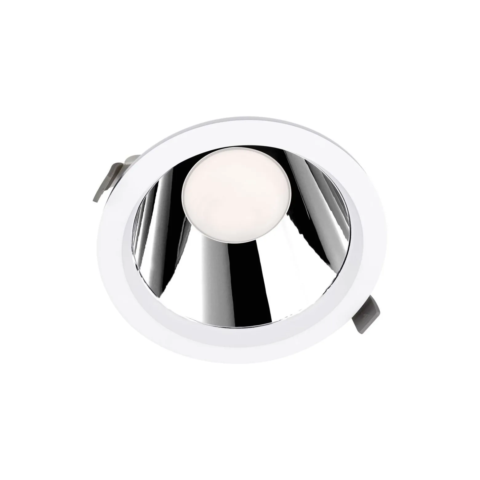 Ledvance LED Downlight Comfort UGR19 Aluminium 18W/15W/12W 2160lm/1800lm/1440lm 95D - 930-940 CCT | Utskärning 150mm - IP44 - Bästa Färgåtergivning