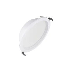 Ledvance LED Downlight Comfort High Efficiency O Aluminium Vit 25W 3750lm 100D - 840 Kallvit | 215mm - Utskärning 200mm
