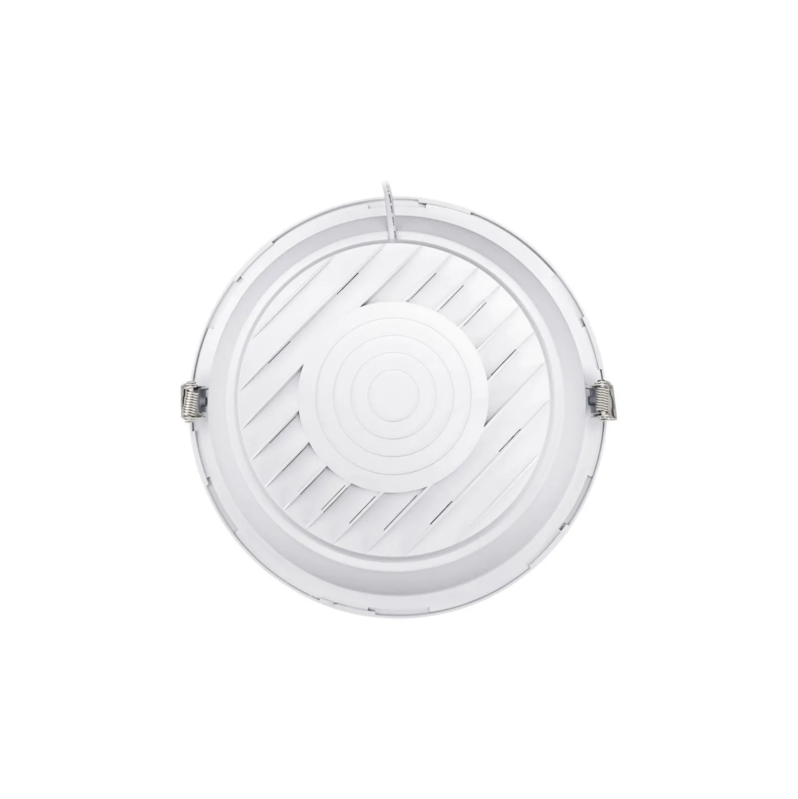 Ledvance LED Downlight Comfort Opal Aluminium Vit 42W 5000lm 180D - 930-940 CCT | 265mm - Utskärning 250mm - IP44 - Bästa Färgåtergivning - Zigbee Dimbar
