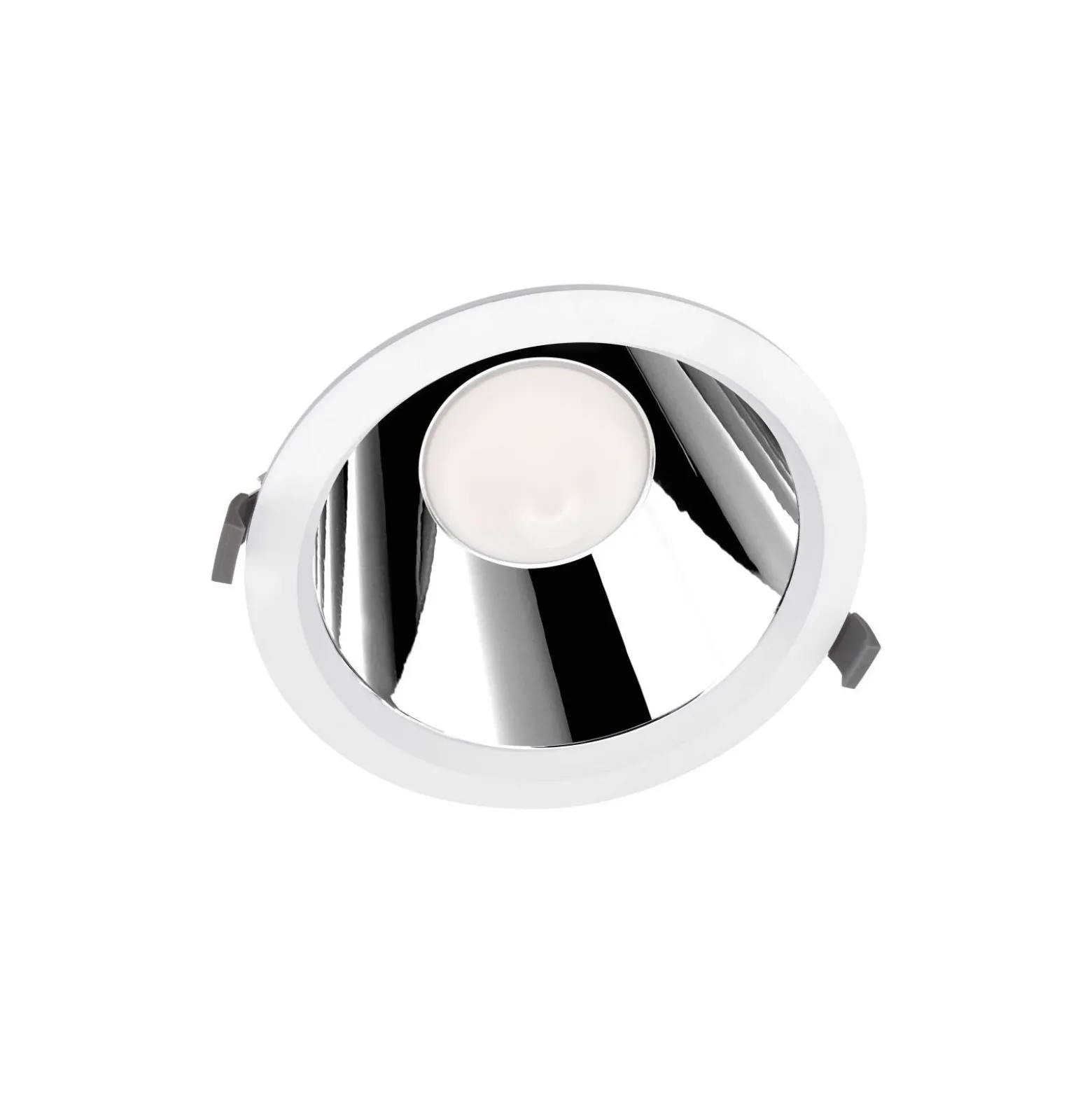 Ledvance LED Downlight Comfort UGR19 Aluminium 30W/25W/20W 3600lm/3000lm/2400lm 100D - 930-940 CCT | Utskärning 200mm- IP44 - Bästa Färgåtergivning