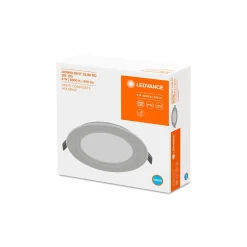 Ledvance LED Downlight Slim Runda DN105 6W 430lm 120D - 865 Dagsljus | 118mm