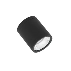 Ledvance LED Downlight Surface IP65 Aluminium Svart 15W 1575lm 60D - 830 Varm Vit | IP65