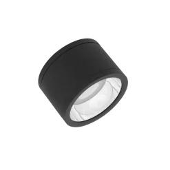 Ledvance LED Downlight Surface IP65 Aluminium Svart 30W 3300lm 60D - 840 Kallvit | IP65