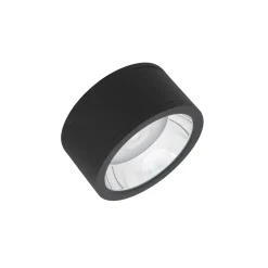 Ledvance LED Downlight Surface IP65 Aluminium Svart 45W 4725lm 60D - 830 Varm Vit | IP65