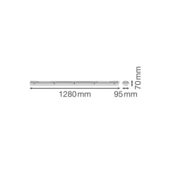 Ledvance LED Fukttät Armatur MT Gen 3 IP65 | Passande för 2x120cm LED Rör