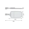 Ledvance LED Gatubelysning Area Extra Large RV35ST Aluminium Grå 150W 20250lm 155X69D - 765 Dagsljus | IP66 - Asymmetrisk
