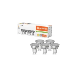 Ledvance LED GU10 PAR16 Performance 3.7W 350lm 36D - 930 Varm Vit | Bästa Färgåtergivning - Dimbar - Ersättare 50W