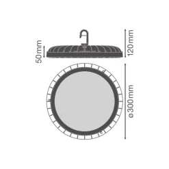 Ledvance LED Highbay Compact Value 225W 27000lm 110D - 840 Kallvit | IP65