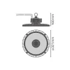 Ledvance LED Highbay Gen 5 Aluminium Svart 150W 26700lm 110D - 840 Kallvit | IP66 - 1-10V Dimbar