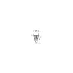 Ledvance LED Lampa HQL LED P E40 41W 5400lm - 827 Extra Varm Vit | Ersättare 125W