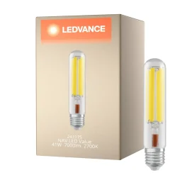 Ledvance LED Lampa NAV LED FIL V E40 41W 7000lm - 727 Extra Varm Vit | Ersättare 100W