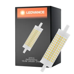 Ledvance LED Line R7s 118mm 18.5W 2452lm - 827 Extra Varm Vit | Ersättare 150W