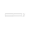 Ledvance LED-ljusslingor Profil Platt U-formad 17x7mm 200CM