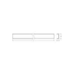 Ledvance LED-ljusslingor Profil Platt U-formad 16x5mm 100CM