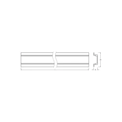 Ledvance LED-ljusslingor Profil Platt U-formad Wing 25x7mm 200CM
