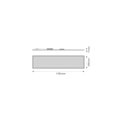 Ledvance LED Panel Biolux HCL 37W 4100lm - 927-965 Justerbar Vit | 120x30cm - UGR <19 - Bästa Färgåtergivning - Zigbee Dimbar