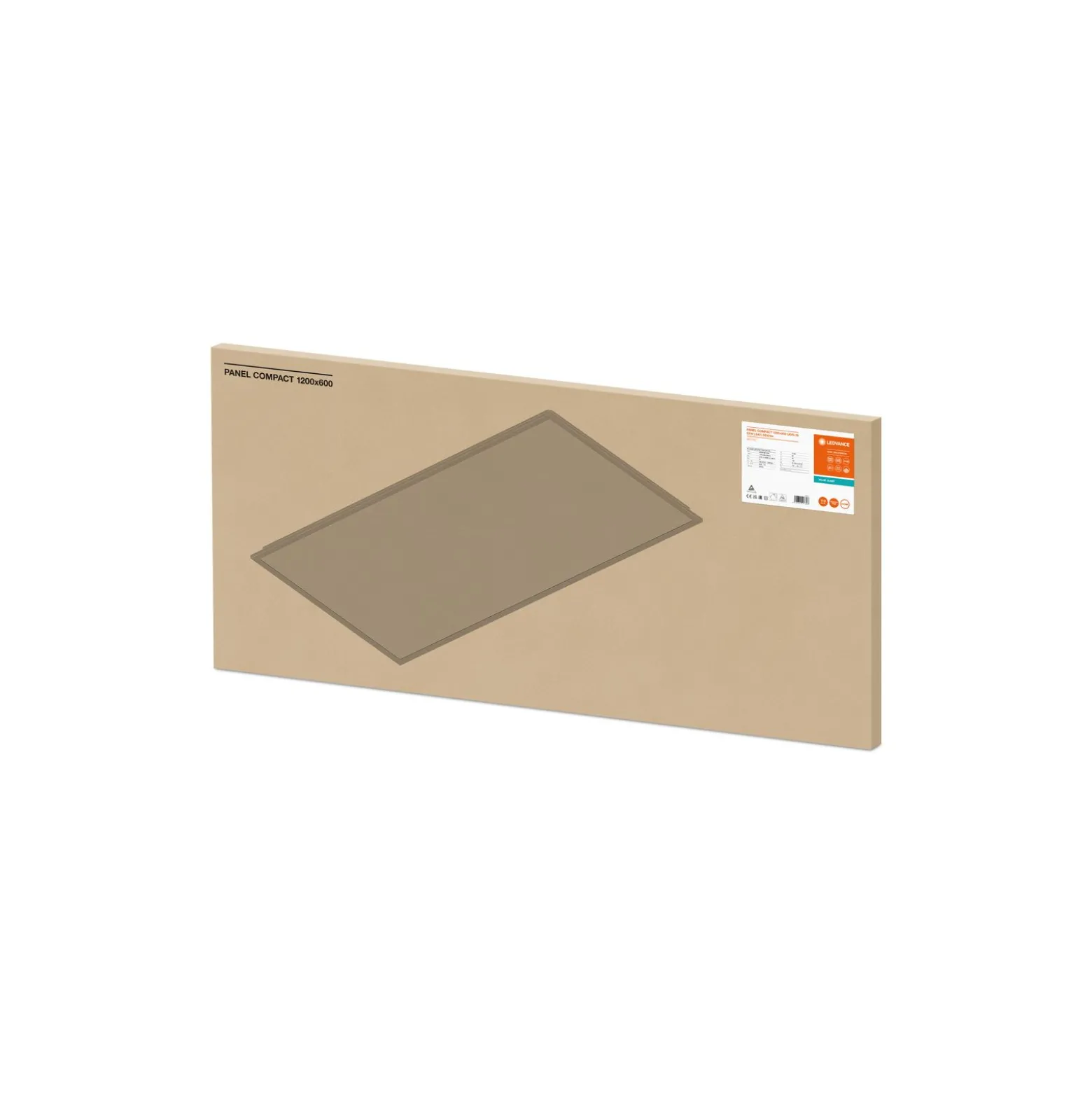 Ledvance LED Panel Compact 53W 5830lm - 840 Kallvit | 120x60cm