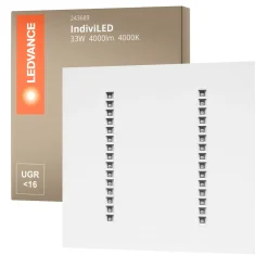 Ledvance LED Panel IndiviLED 33W 4000lm - 840 Kallvit | 60x60cm - UGR <16 - Dali Dimbar