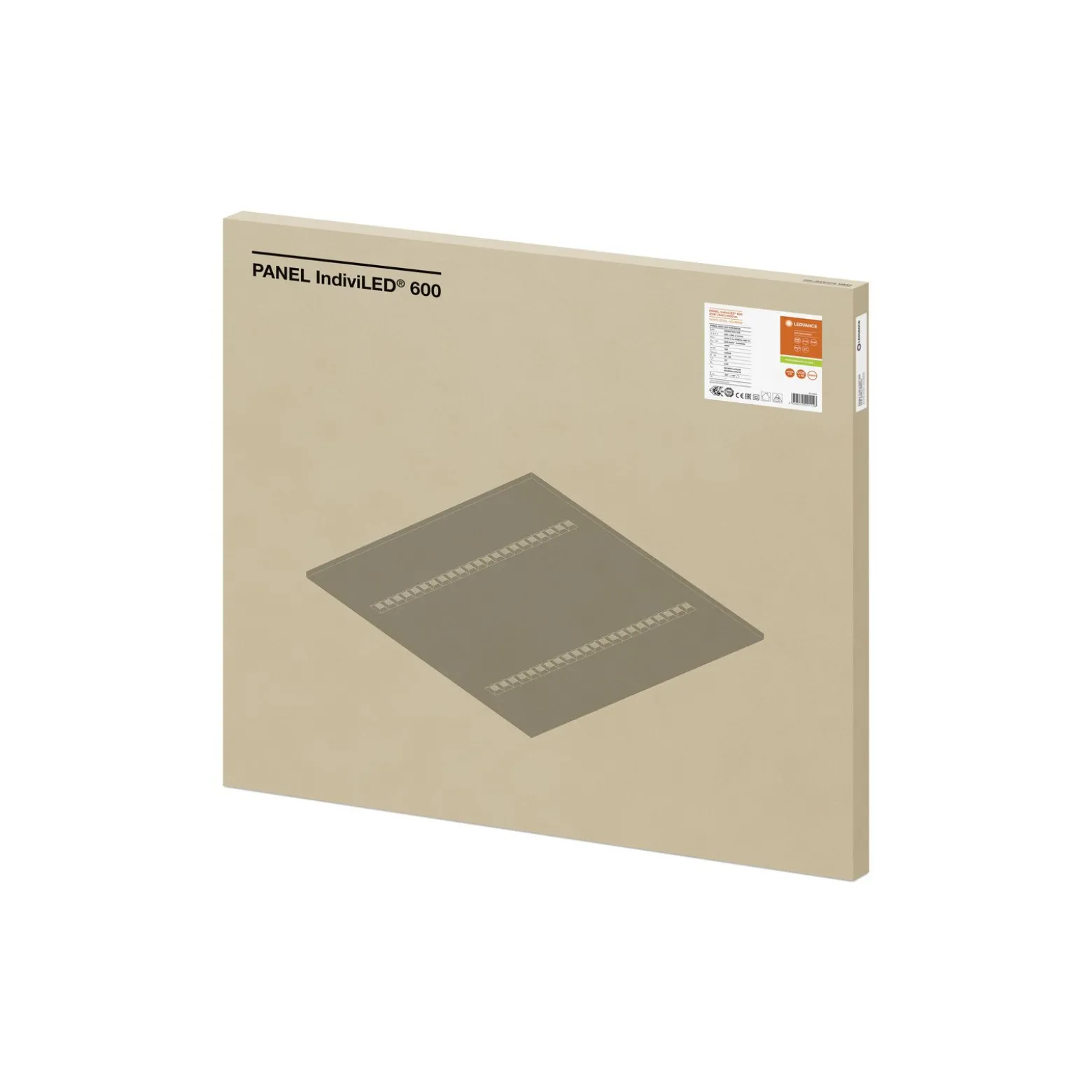 Ledvance LED Panel IndiviLED 33W 4000lm - 840 Kallvit | 60x60cm