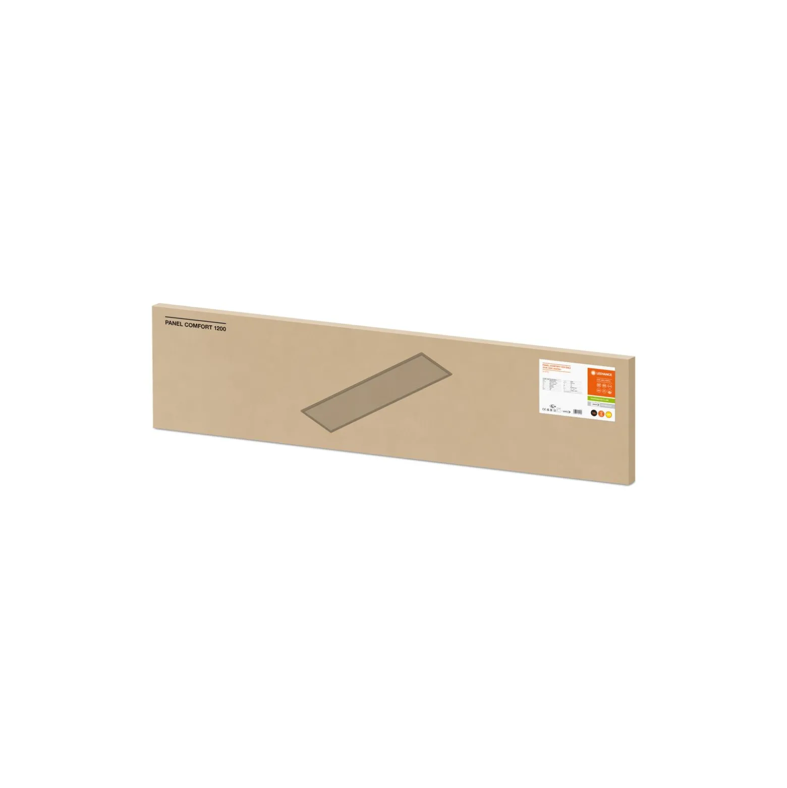 Ledvance LED Panel Kompakt 33W 4320lm - 830 Varm Vit | 120x30cm - UGR <25 - Dali Dimbar