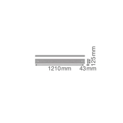 Ledvance LED Panel Linear Pendellampa IndiviLED 54W 6500lm - 930 Varm Vit | 120x13cm - UGR <19 - Bästa Färgåtergivning - Dali Dimbar - Rörelse- Och Ljussensor