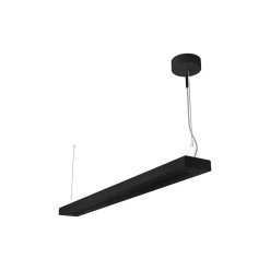 Ledvance LED Panel Linear Pendellampa IndiviLED 54W 4550lm - 940 Kallvit | 120x13cm - UGR <19 - Bästa Färgåtergivning - Dali Dimbar - Rörelse- Och Ljussensor