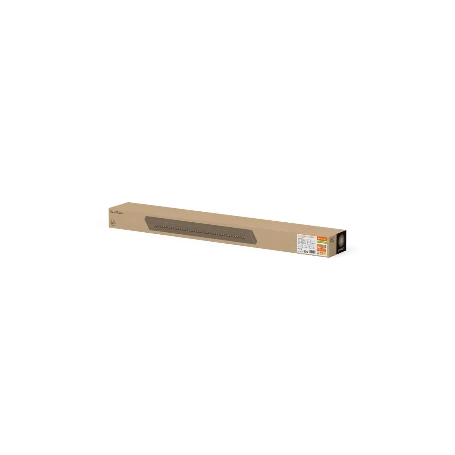 Ledvance LED Panel Linjär Indiviled Direkt/Indirekt 12 55W 6800lm - 930 Varm Vit | 120x12cm - Nöd - UGR <19 -