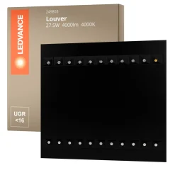 Ledvance LED Panel Louver 27.5W 4000lm - 840 Kallvit | 60x60cm - UGR <16