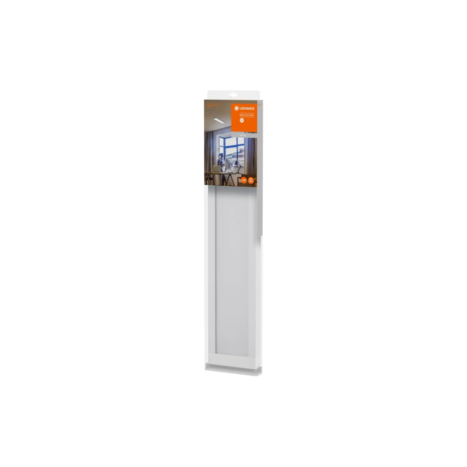 Ledvance LED Panel Office Line 25W 2500lm - 840 Kallvit | 62x13cm