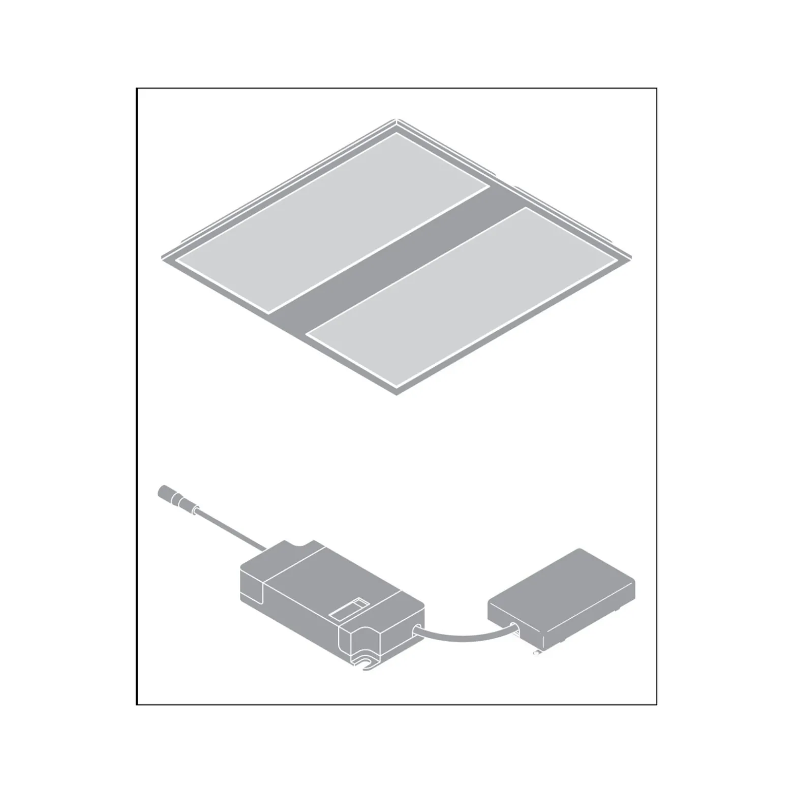 Ledvance LED Panel Protect 36W 3080lm - 840 Kallvit | 62.5x62.5cm - UGR <19