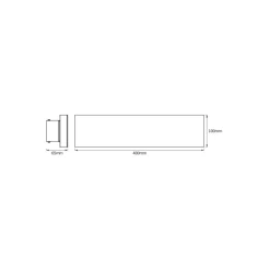Ledvance LED Panel Smart+ Planon Trimlös 16W 1050lm - 827-865 Justerbar Vit | 40x10cm - UGR <25 - Wifi Dimbar
