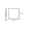 Ledvance LED Panel Smart+ Planon Plus 28W 2100lm - 830 Varm Vit + RGB | 45x45cm - UGR <25 - Wifi Dimbar