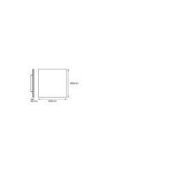 Ledvance LED Panel Smart+ Planon Trimlös 40W 3400lm - 827-865 Justerbar Vit | 60x60cm - UGR <25 - Wifi Dimbar